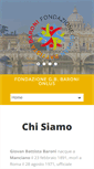 Mobile Screenshot of fondazionebaroni.it